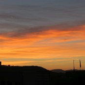 Der Tag nähert sich seinem Ende. Die Sonne geht schon mal schlafen