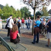 Das schöne Wetter lockt viele Leute an die frische Luft