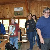 Werner hat 40 Sandwiches gemacht und Getränke und Desserts gebracht